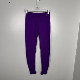 Meriwool 191314036417 Xs 190 Lightweight Base Layer Leggings Purple Merino Extra Fine Winter