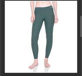 Meriwool 191314036660 Womens 100% Merino Wool Base Layer Thermal Pants Teal Sz Small 190g