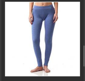 Meriwool 191314039647 Womens 100% Merino Wool Base Layer Thermal Pants Large Blue Sky 400g
