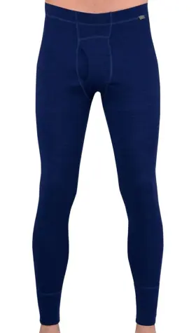 Meriwool 849344059721 Mens Base Layer 100% Merino Wool Thermal Pants Size Xl Navy Leggings