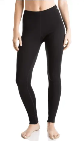 Meriwool 849344060345 Womens 100% Merino Wool Base Layer Thermal Pants 250 Black Size Medium