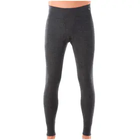 Mw-m-leg250-l-chgry Meriwool Mens Base Layer 100% Merino Wool Thermal Pants Gray