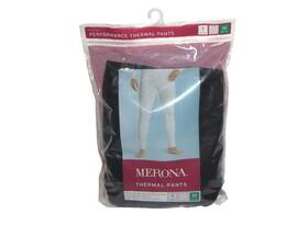 Merona 490400402328 Mens Thermal Pants Long Johns Black M 32-34 New