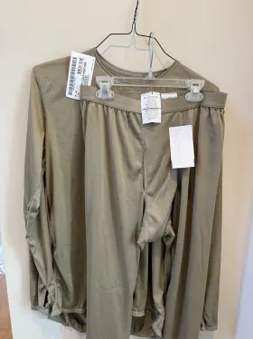Milliken 8415016410905 Cold Weather Base Layer Set Men Medium Regular Coyote Tan
