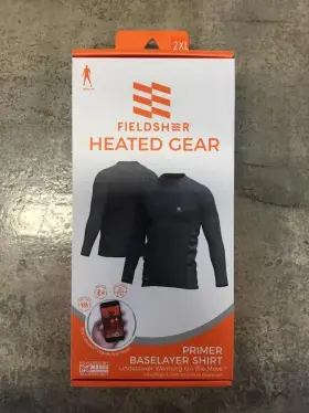 Mobile Warming 078928653165 Mens Heated Primer Base Layer Shirt Size 2xl