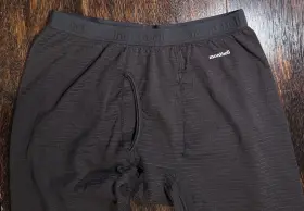107957 Mont Bell Super Merino Wool Exp Thermal Underwear Men S Size Large Black