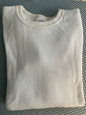 Morgan Mills 043935220686 Nos Vintage Mills- Size M- Arctex Long Sleeve Fleeced Thermal Shirt