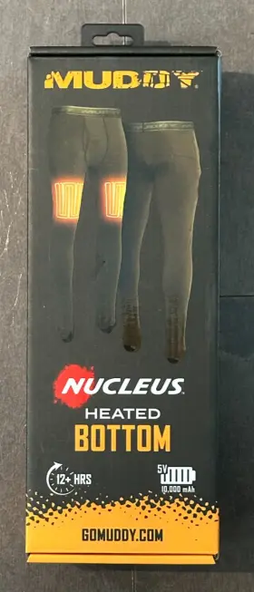 Muddy 888151071250 Outdoors Mens Nucleus Heated Base Layer Pants Brown Clay Xl