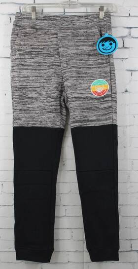 Neff 888259699943 Company Swetz Sweat Pants Boys Youth Medium Black New