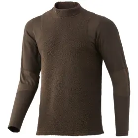 Nomad 190840305370 Mens Cottonwood Baselayer Shirt - Brown Size 3xl