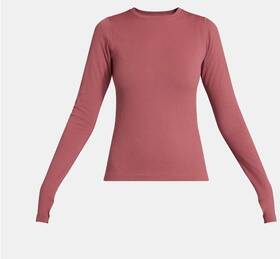 Ozark Trail 629075154496 Women Warmer Thermal Long Sleeve Seamless Fleece Top Xs Wild Ginger