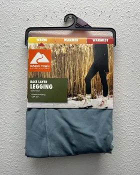Ozark Trail 629075154939 Womens Size Xxl Base Layer Legging Thermal Bottoms Warm Blue