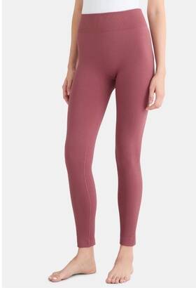 Ozark Trail 629075155165 Womens Size L Seamless Leggings Base Layer Thermal Warmer Ginger