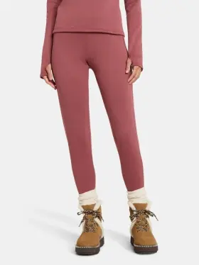Ozark Trail 629075155417 Womens Warmest Thermal Fleece Bottom Size Xs Color Wild Ginger