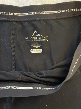 6842658 Paradox Merino Blend Layer Pants Mens Large Black Drirelease Thermal Leggings
