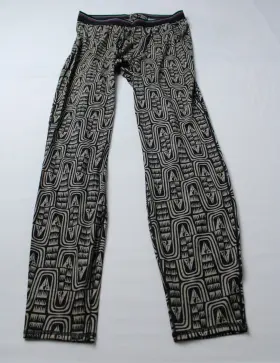 44487-flsk Patagonia Mens Capilene Midweight Bottom Wr4 Flow Sunken Blue Medium Nwt