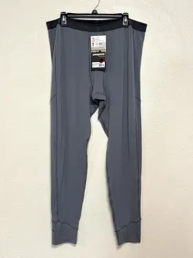 Patagonia 885657573325 Merino 3 Midweight Base Layer Wool Bottoms Mens Xxl Gray Thermal Slim