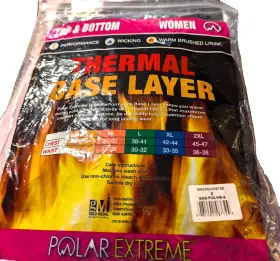 Polar Extreme 081091587724 S Womens 2 Piece Set Of Thermal Base Layer Pant/top Nib
