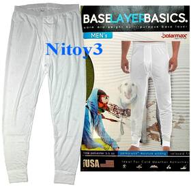 Polarmax 785146204009 Power Grid Midweight Base Layer Pants Men Large Waist 36-38 Inch