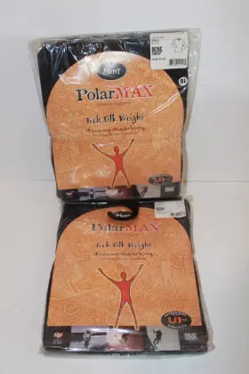 Polarmax 785146211564 Tech Base Layer Silk Weight Ultralight Mens Crew Top And Pant Set Small