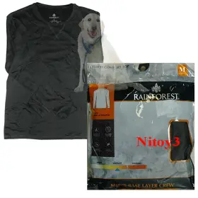 Rainforest 019520097025 Stretch Base Layer Top-long Sleeve T-shirt Men Medium Chest 38-40 Inch