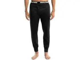 Realtree 730365596787 Mens Performance Base Layer Black M Pitch Medium