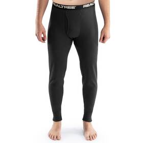 Realtree Ivo50067 Mens Heavyweight Cotton Polyester Thermal Long Johns Underwear Bottom Black