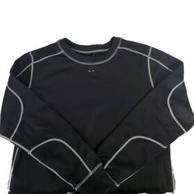 Refrigiwear 8840r Mid-layer Thermal Top Mens Medium Black Heavyweight Brushed Lined
