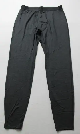207880 Rei Co-op Mens Midweight Base Layer Bottoms Bl1 Black Heather Medium Nwt