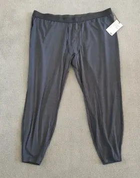 Rei 420788000069 Co-op Mens Midweight Base Layer Bottoms Xxxl 3xl Grey/black