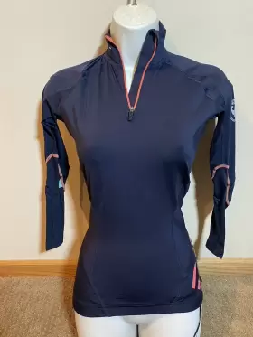 Rossignol 607684020361 Nwt Womens Skiing Infini Compression Race Top Sz Xxs Color Eclipse