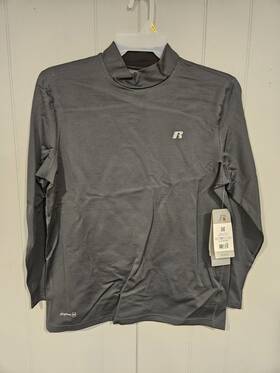 Russell 23002541 Base Layer Men S Large Dri-power Therma Force Cold Compression Mock Neck