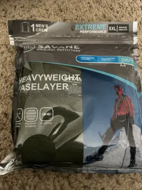 Savane 085142336255 Outfitters Heavyweight Baselayer Pants Performance Size Xxl 50-52