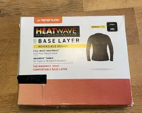 Seirus 090897124002 Nib Heatwave Ls Crew Top Base Layer Womens Medium Moisture Wicking