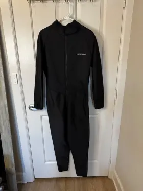 2460 Seirus Storm Suit One Piece Black Base Layer Thick - Size Large