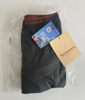 Simms 694264555361 Mens Lightweight Baselayer Bottom Xl Color Carbon Brand New