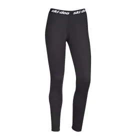 4543730690 Ski-doo Ladies Thermal Base Layer Pants Bottom Black Medium
