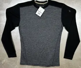 Sw016351b99-m Smartwool 016351b99-m Thermal Merino 250 Base Layer Top Mens Medium Gray #sw016351b99-m Nwt