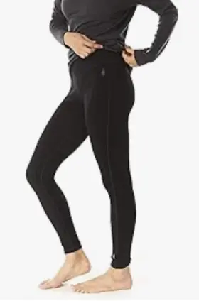 Smartwool 192361511087 Womens Xl Classic Thermal 250 Merino Wool Base Layer Bottom 115 Black