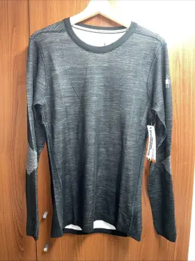 Smartwool 193391318714 Intraknit 200 Thermal Merino Crew Base Layer Top Mens Size M Nwt