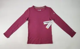 Smartwool 196011498308 Youth Large Thermal Merino 250 Base Layer Festive Fuchsia Heather Nwt