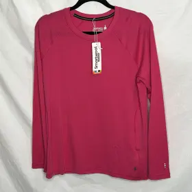 Smartwool 196572849137 Nwt Womens 1x Classic Thermal Merino Wool 250 Base Layer Crew Top Pink