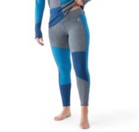 Smartwool 196573950801 L 115 Womens Thermal Lettuce Edge Base Layer Pants-navy-small-new Tag