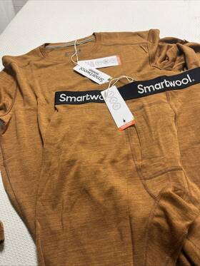 Smartwool 197805767662 230 Mens Thermal Merino Wool Base Layers Acorn Set Sz Large Nwt