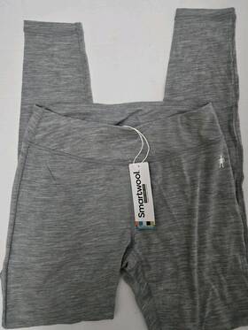 Smartwool 4432 New Classic Gray Merino Base Layer Leggings Bottoms Medium