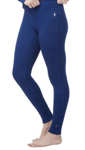 Smartwool A003640 Merino Wool Classic Pull On Thermal Base Layer Bottom Blue Xl