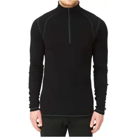 Bss603001 Smartwool Bss603001. Zip T Midweight Black Size M