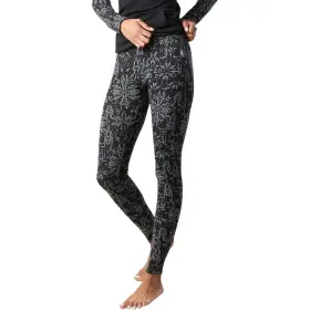 Sap-sw019242-001-m Smartwool Womens Classic Thermal Merino Base Layer Bottom Black Medium