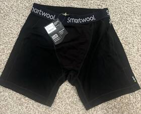 Smartwool Sl857-xl-eb Mens M Lightweight Wool Boxer Briefs Nwt