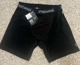 Sl857-xl-eb Smartwool Mens M Lightweight Wool Boxer Briefs Nwt